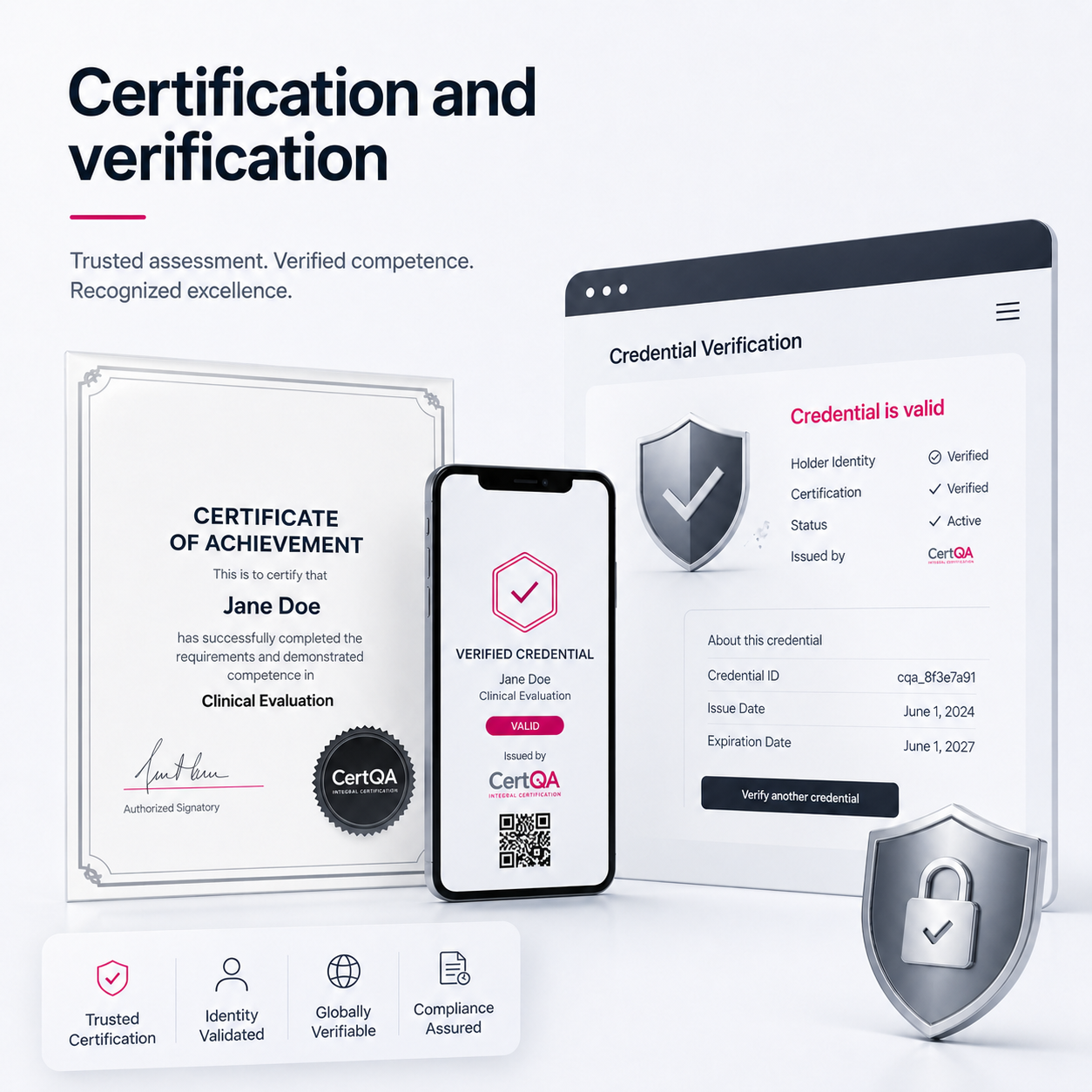 Certification and verification
