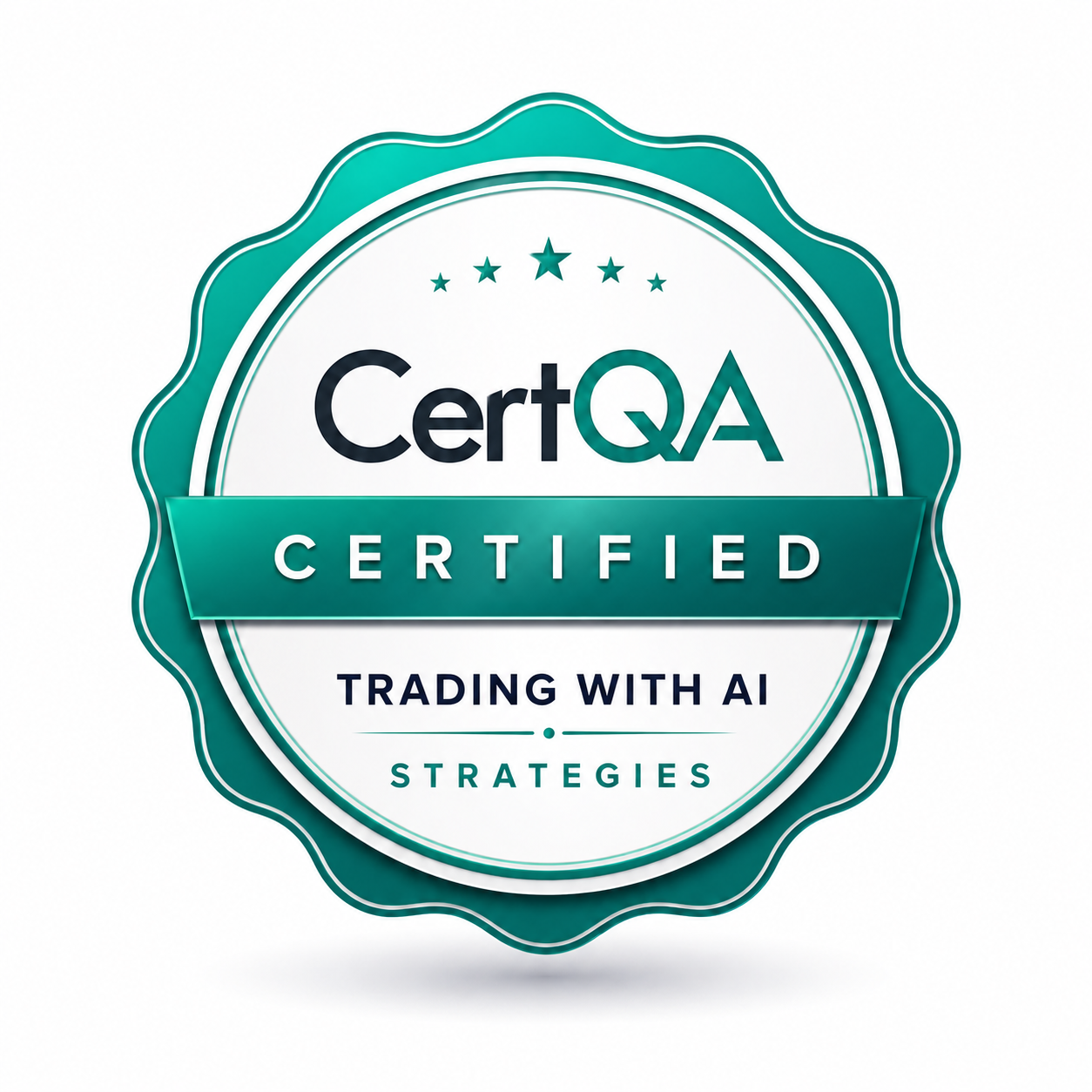 Approved CertQA Trading with AI Strategies badge